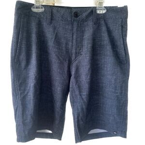 Quiksilver Men's Amphibians Hybrid Water Repellent Shorts Beachy Surf W28